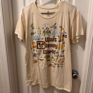 Disney Cream Walt Disney World Graphic Tee
